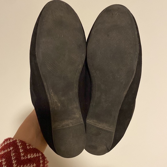 Black Suede Flats - Picture 4 of 4